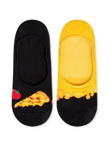 No Show Socks Cheese Pizza