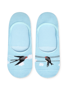 No Show Socks Swallow Birds