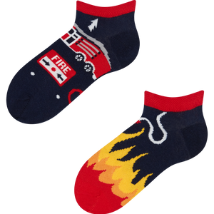 Kids' Ankle Socks Firefighter