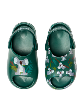 Baby Chunky Clogs Koala & Leaves