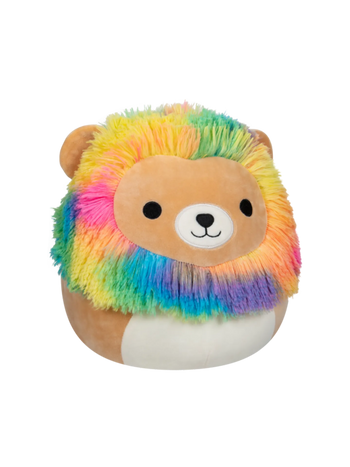 Squishmallows Leonard Rainbow Mane Lion, 30 cm