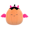 Squishmallows Margie - Pastel Orange Pumpkin in Pink Devil Costume, 20 cm