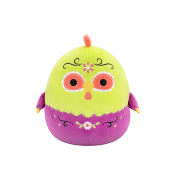 Squishmallows Amparo the Green And Purple Day of the Dead Rooster, 20 cm