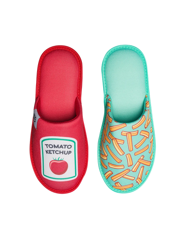 Slippers French Fries with Ketchup