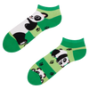 Ankle Socks Panda & Stripes