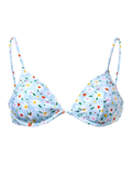 Underwire Bikini Top Hearts & Daisies