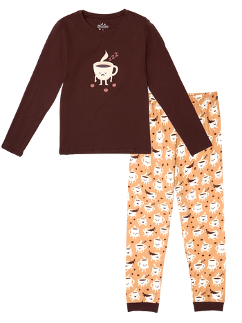 Women's Pyjamas Sleepy Coffee