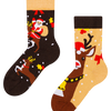 Kids' Socks Reindeer & Santa