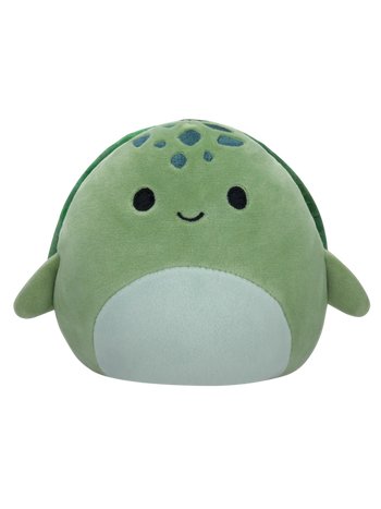Squishmallows Flip-A-Mallow Odile Grey Seal and Cole Turtle, 13 cm