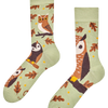 Bamboo Regular Socks Brown Owl