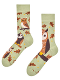 Bamboo Regular Socks Brown Owl
