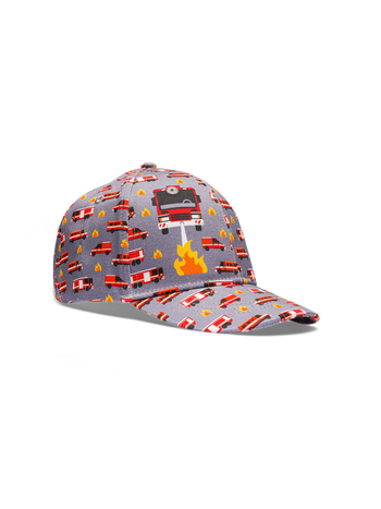 Kids' Cap Firefighters in Action