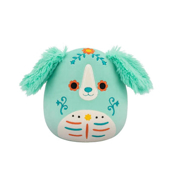 Squishmallows Lisbeth the Mint Green Day of the Dead Retriever, 20 cm