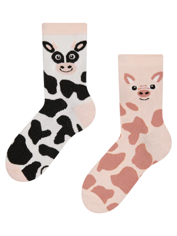 Kids' Socks Cow & Piggie