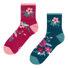 Crew Socks Rosehip Flowers