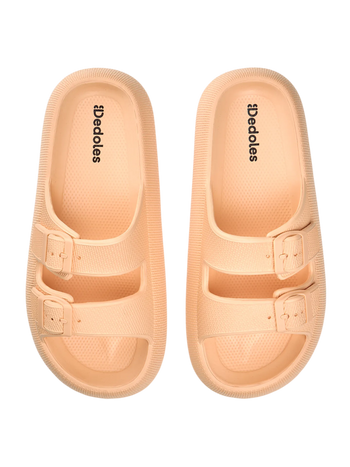 Light Peach Women's Platform Sandals