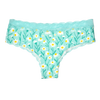 Women´s Lace Briefs Turquoise Chamomile