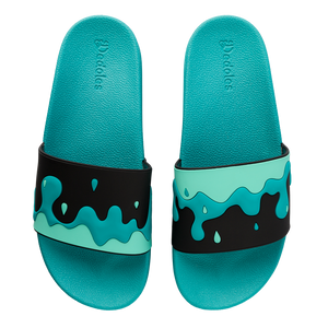 Slides Turquoise Drops