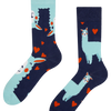 Regular Socks Llama & Hearts
