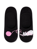 No Show Socks Cat & Ball