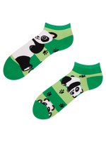 Ankle Socks Panda & Stripes