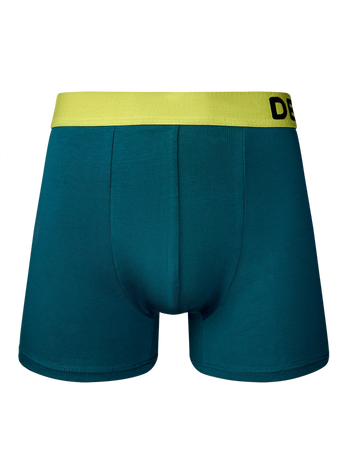 Teal & Yellow Men's Trunks