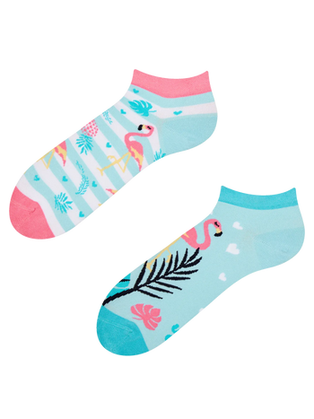 Ankle Socks Love Flamingos