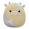 Squishmallows Rina the Yellow Cow with Tie Dye Spots, 20 cm
