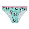 Women's Briefs Panda & Hearts
