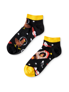 Ankle Socks Hen Astronaut