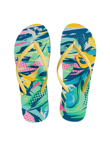 Flip Flops Pop Art