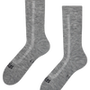 Grey Merino wool terry socks