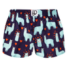 Women's Boxer Shorts Llama & Hearts