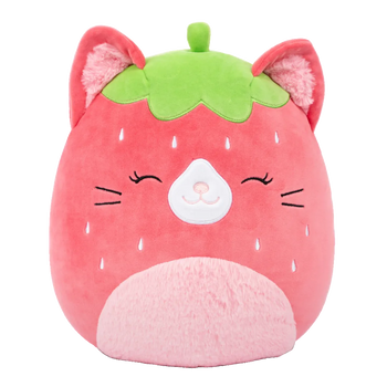 Squishmallows Olma the Strawberry Cat, 13 cm