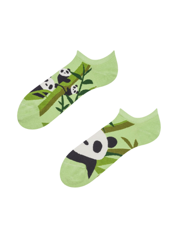 Sneaker Socks Pandas & Bamboo