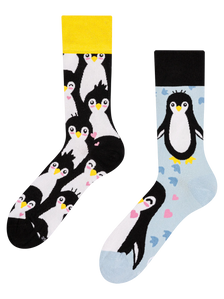 Regular Socks Winter Penguin