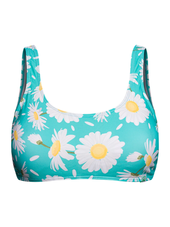 Sporty Bikini Top Summer Daisy