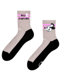 Active Crew Socks Hey Captain!