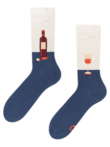 Regular Socks Bottle of Wine