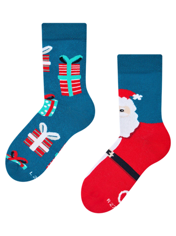 Kids' Socks Santa & Presents