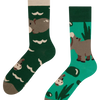 Regular Socks Swimming Hippo