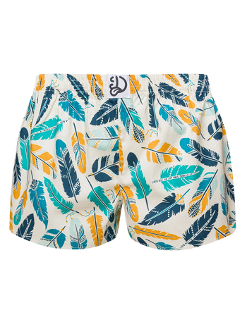 Women's Boxer Shorts Feathers