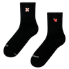 Ribbed Mid Calf Socks Still Healing