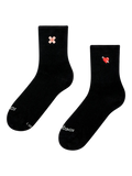 Ribbed Mid Calf Socks Still Healing