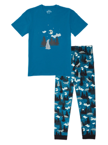 Men's Pyjamas Wolf & Moon