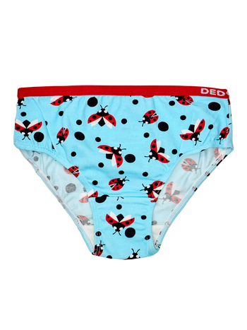 Girls' Briefs Ladybugs & Dots