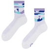 Active Crew Socks Violet Camo