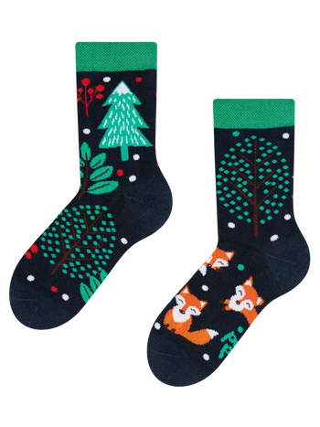 Kids' Socks Red Fox