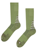Men's Hiking Mid Calf Socks Dark Green
