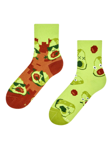 Crew Socks Pixel Avocado